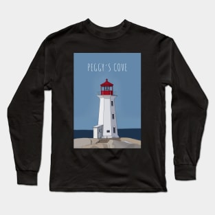 Peggy´s Cove Nova Scotia Canada Long Sleeve T-Shirt